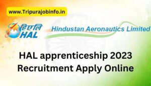 HAL apprenticeship 2023 Recruitment Apply Online