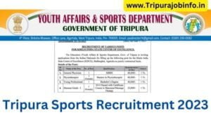 Tripura Sports Recruitment 2023