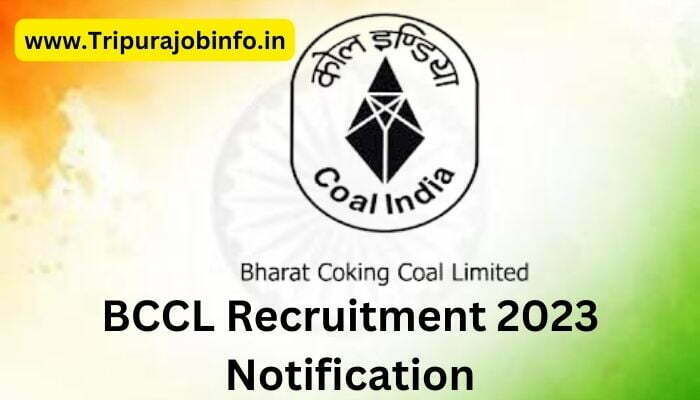 BCCL Recruitment 2023 Notification