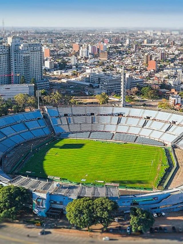 Estadio Centenario (Montevideo, Uruguay) The oldest stadium on this list, it was built in 1930. Has a capacity of 68,230. Hosted the first FIFA World Cup final in 1930.