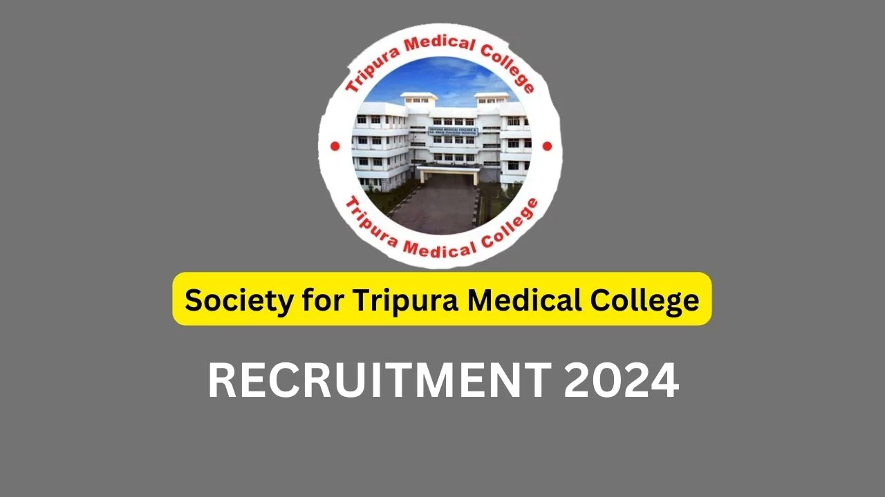 TMC TRIPURA RECRUITMENT 2024